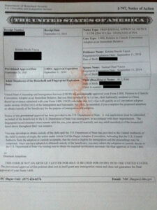 I800 Approval Letter